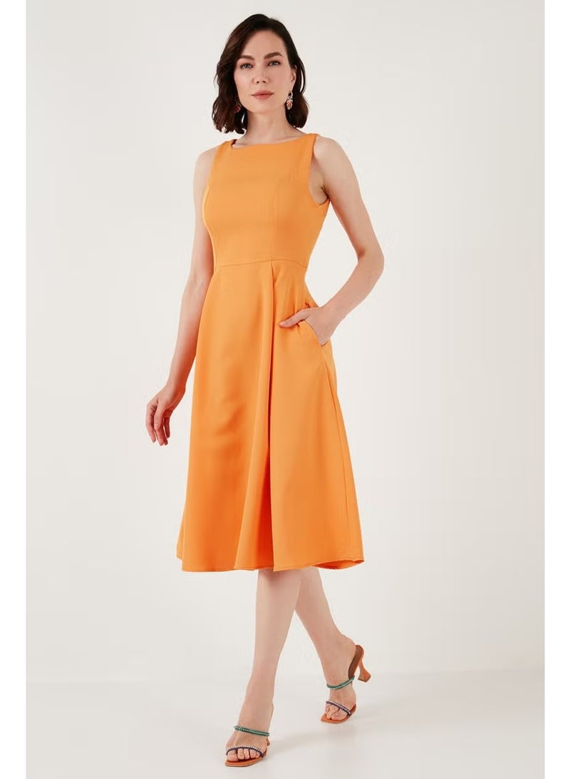 Lela Sleeveless Fit-and-Flare Dress - Image 3